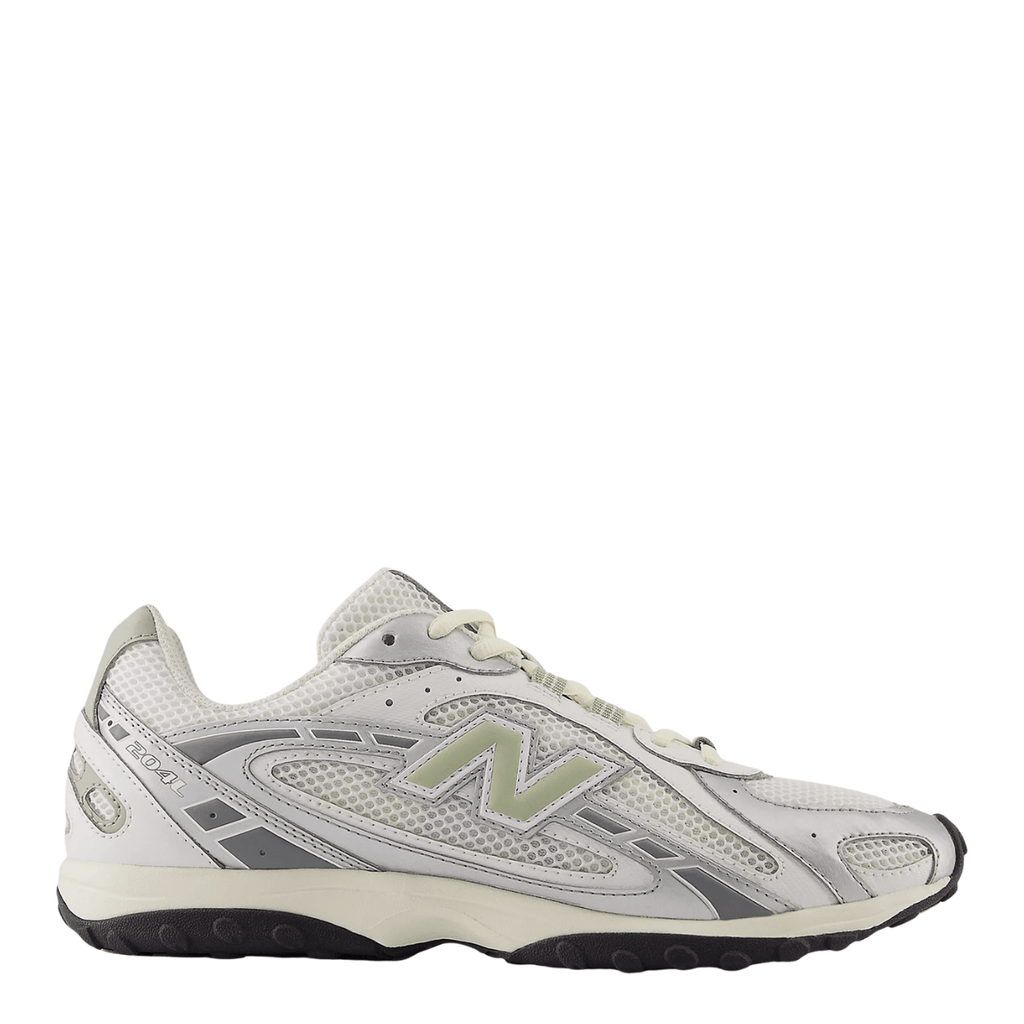 New Balance Women's 204L in Silver Metallic with Garter Snake