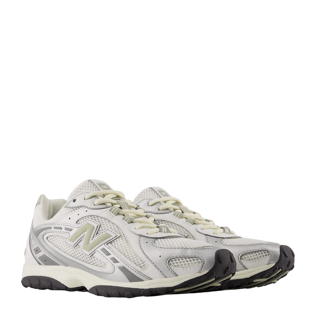 New Balance Women's 204L in Silver Metallic with Garter Snake