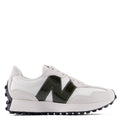 New Balance Women's 327 in Sea Salt with Dark Olivine