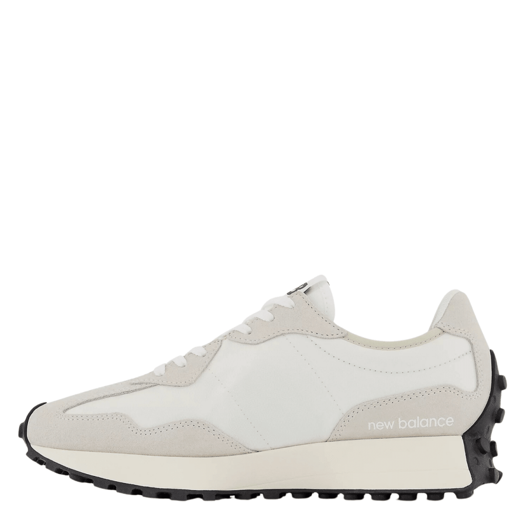 New Balance Women's 327 in Sea Salt with White and Black