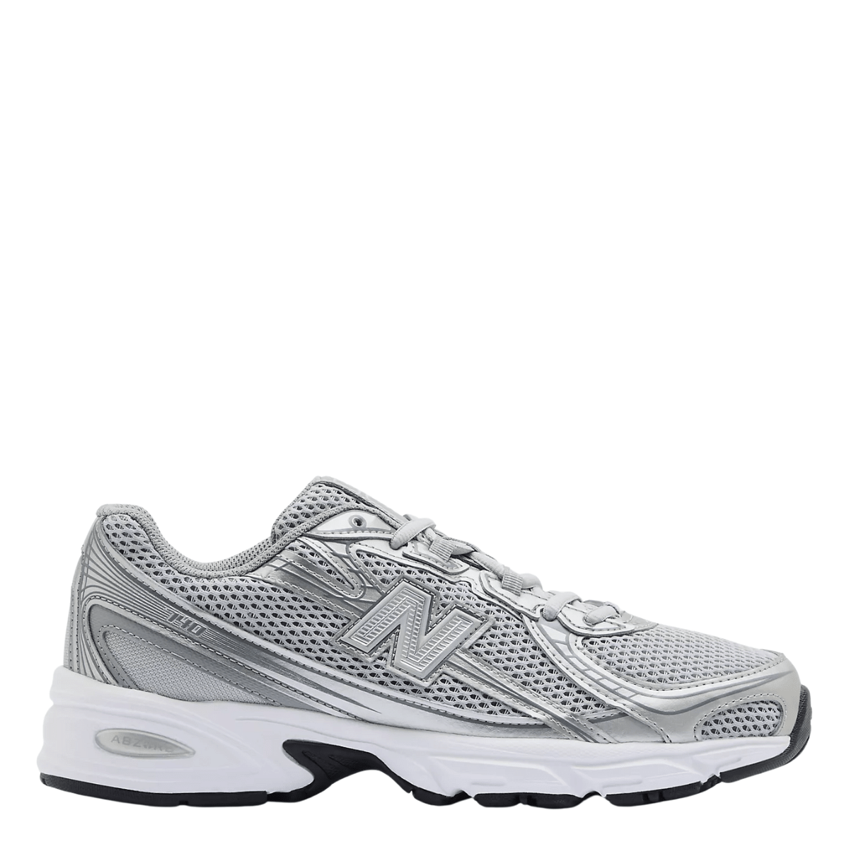 New Balance Women's 740 in Castlerock with Metallic Silver