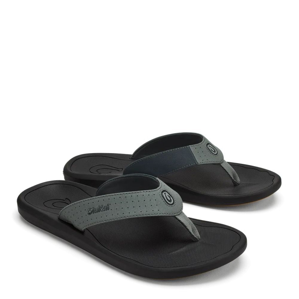 OluKai Men's Ki‘i in Rock/Lava Rock