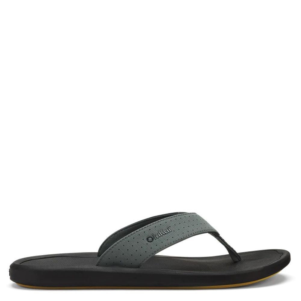 OluKai Men's Ki‘i in Rock/Lava Rock