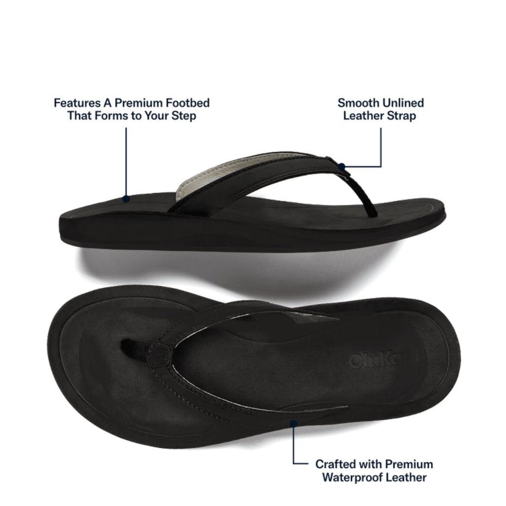 OluKai Women's Southshore in Lava Rock