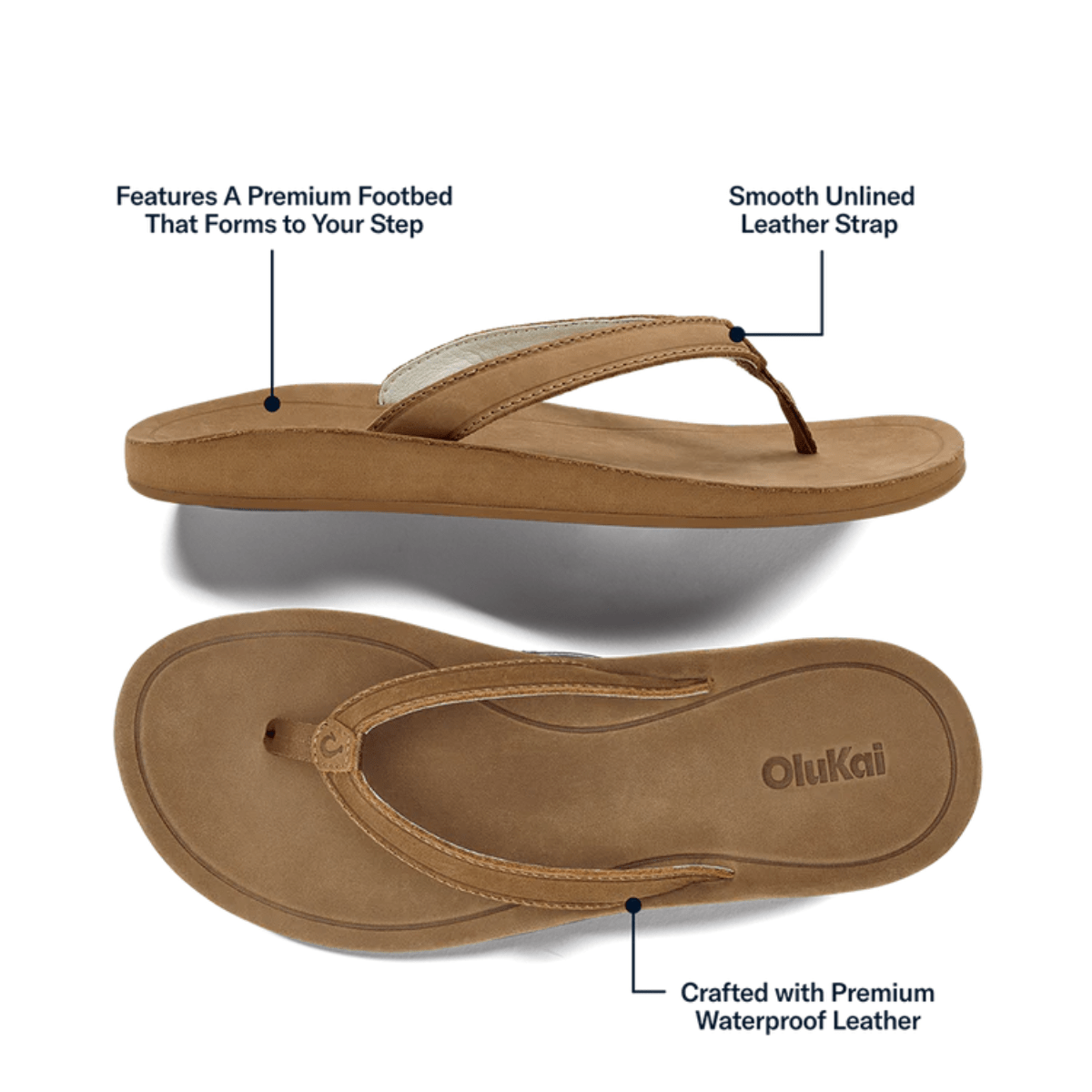 OluKai Women's Southshore in Toffee
