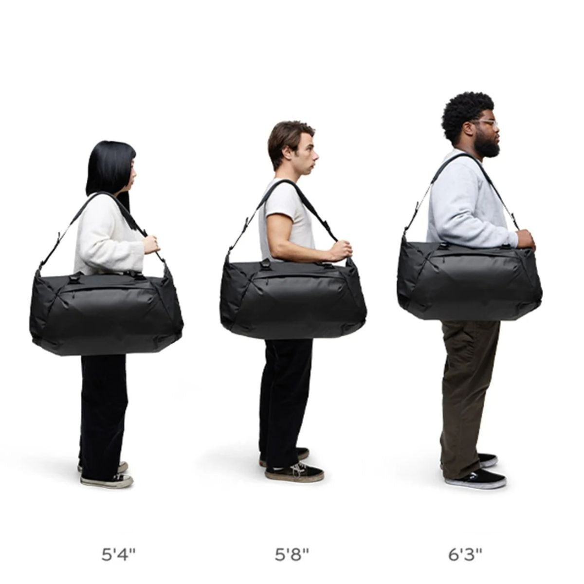 Peak Design Travel Duffel 50L in Black