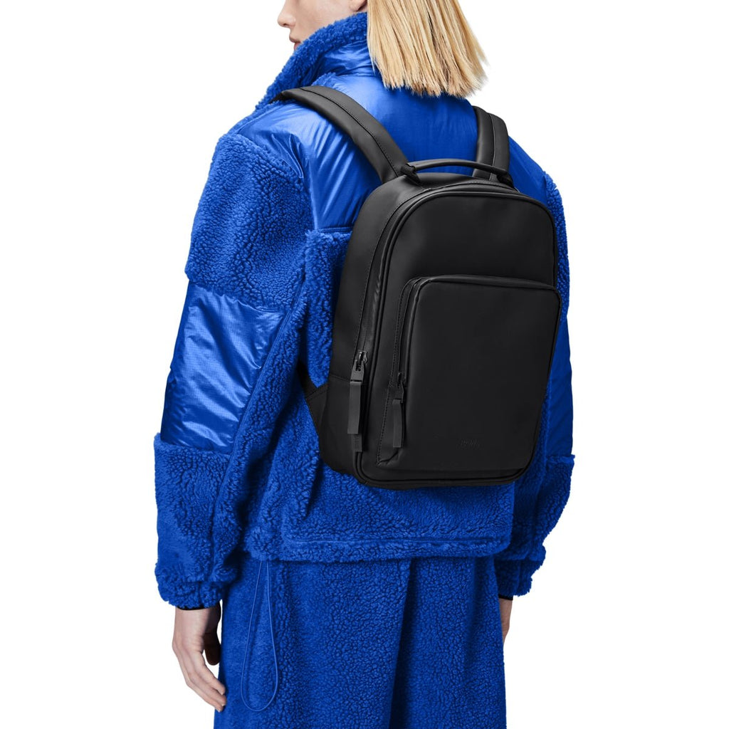 Rains Book Daypack in Black