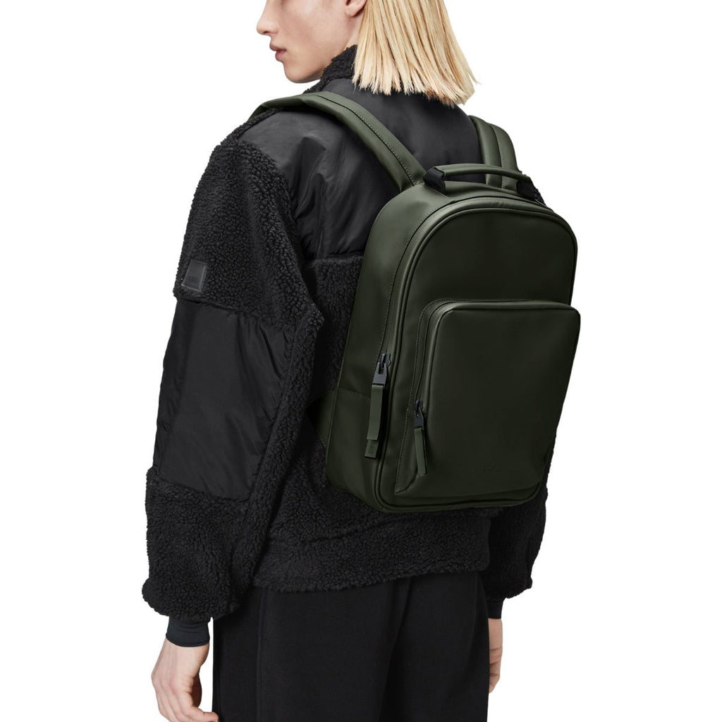Rains Book Daypack in Green