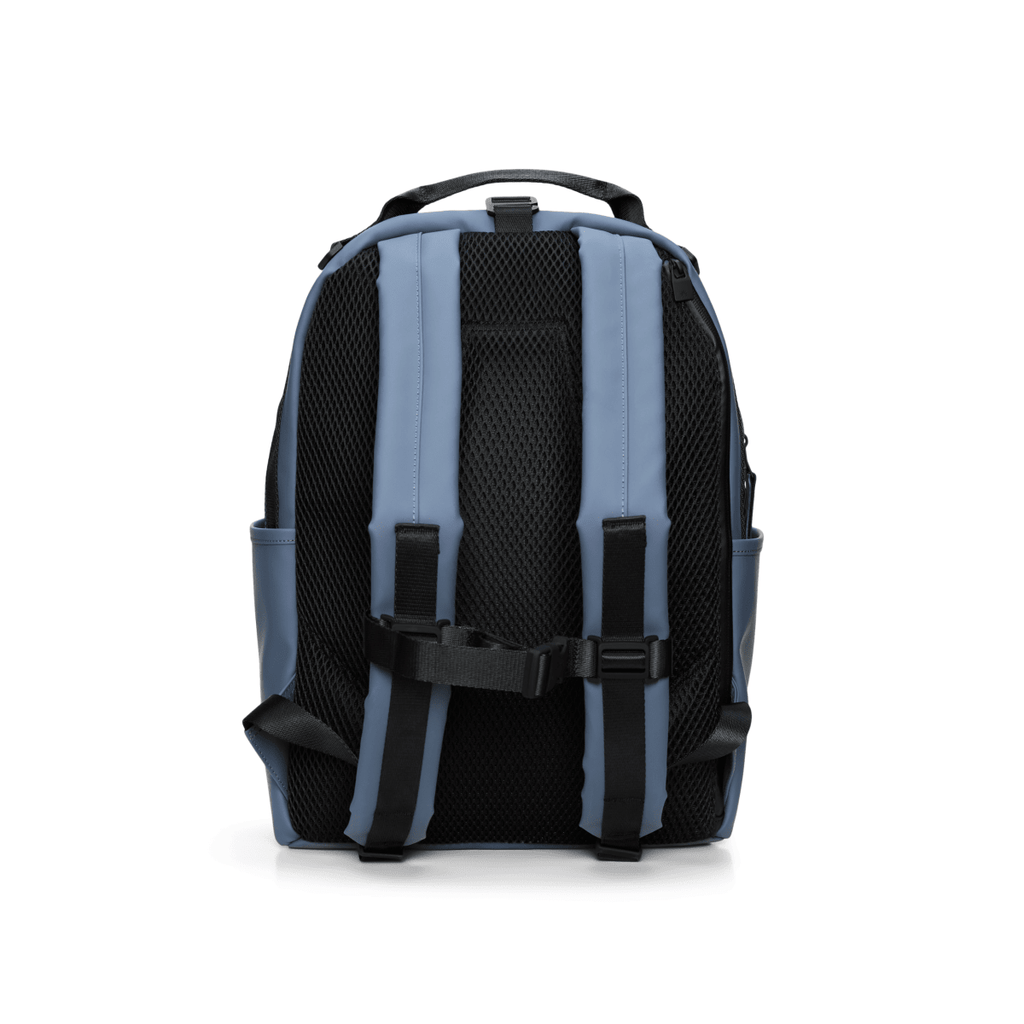 Rains Clip Front Backpack in Blue Dusk