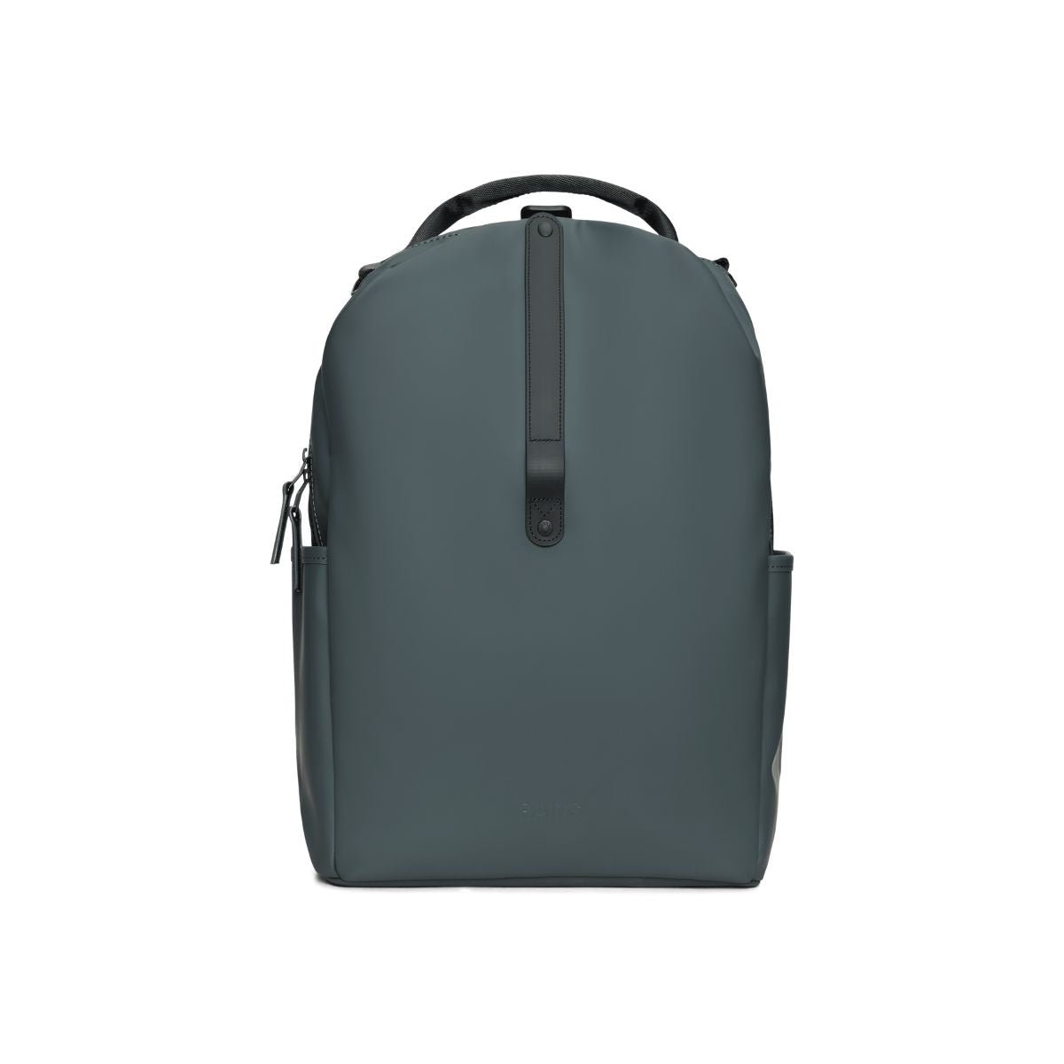 Rains Clip Front Backpack in Dark Grey