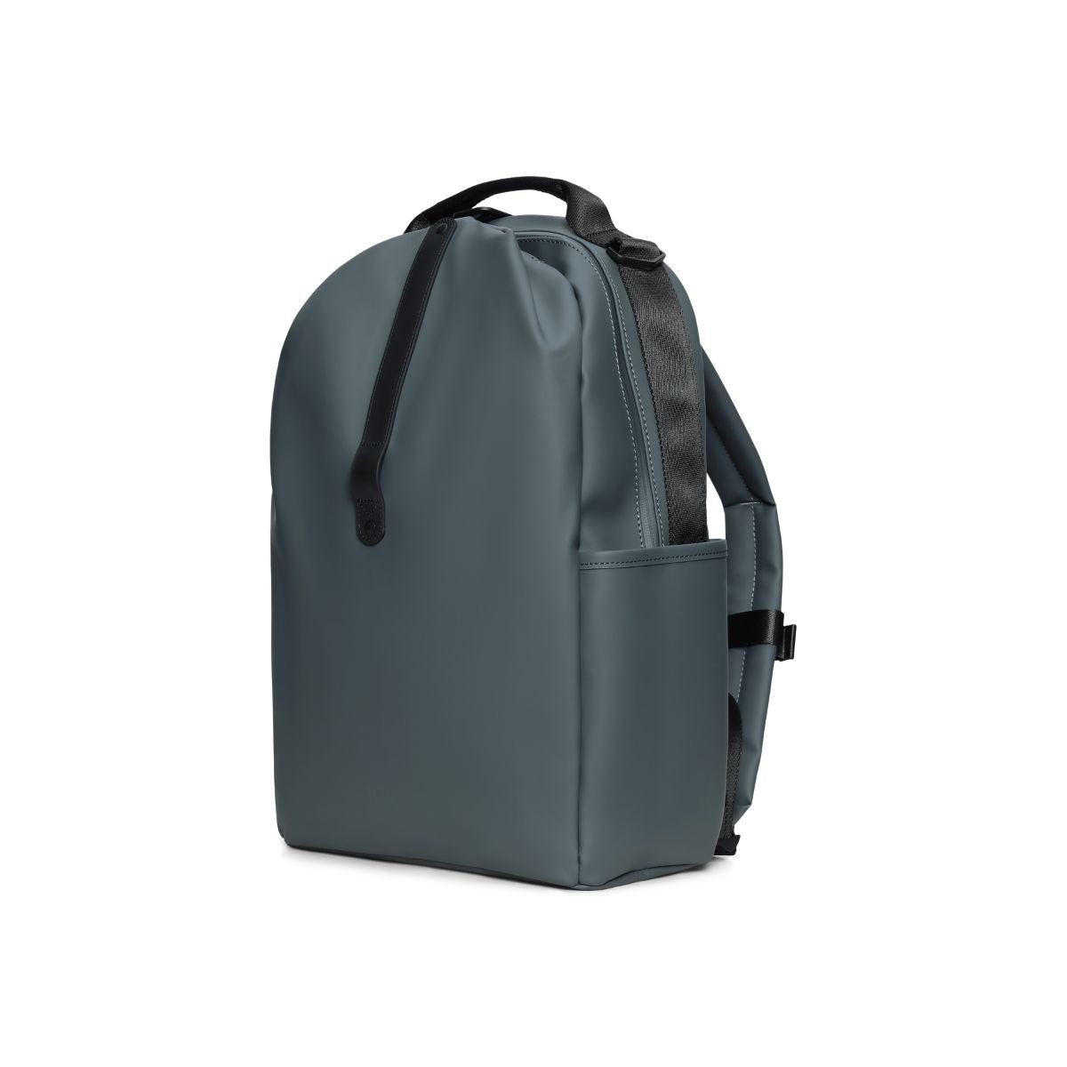 Rains Clip Front Backpack in Dark Grey