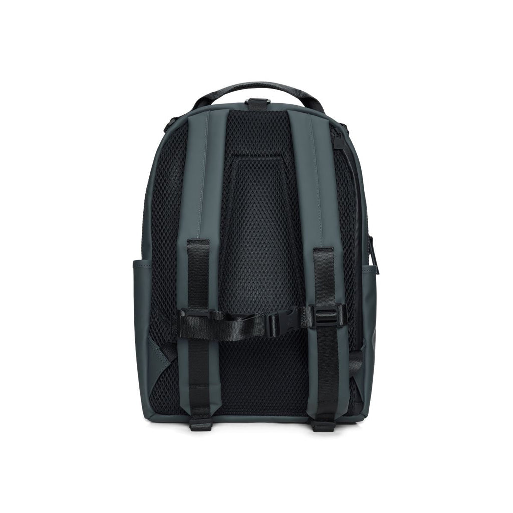 Rains Clip Front Backpack in Dark Grey