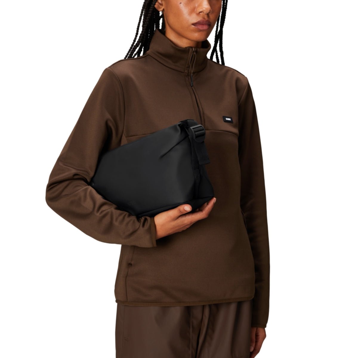 Rains Hilo Wash Bag in Black