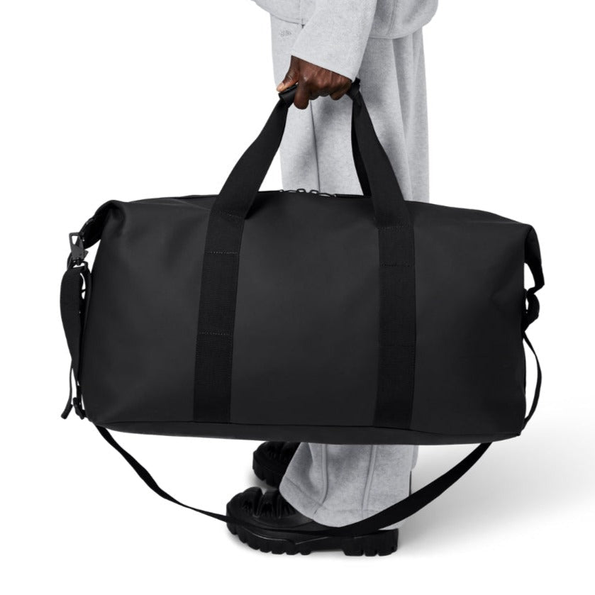 Rains Hilo Weekend Bag Large in Black