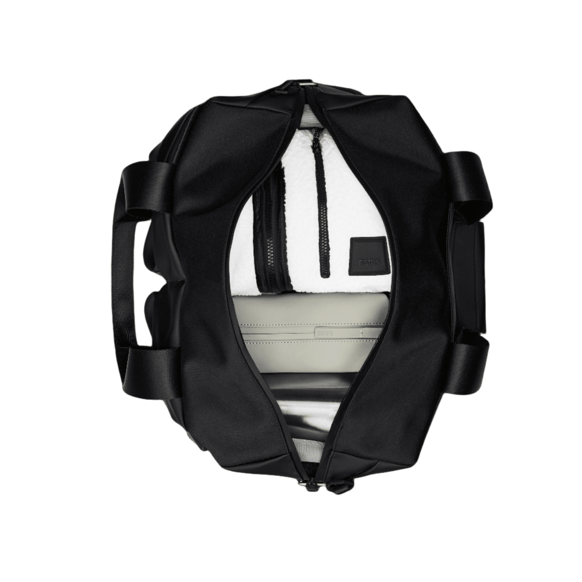 Rains Otaru Weekend Bag Small in Black