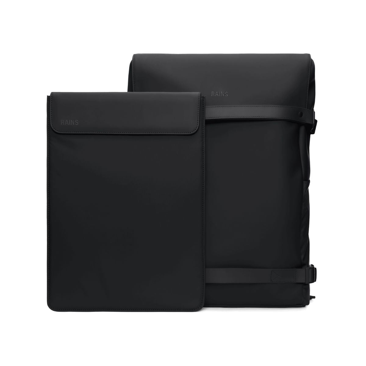 Rains OTG Backpack in Black