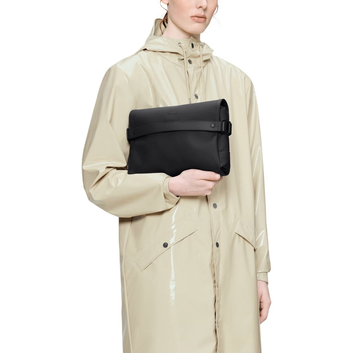 Rains OTG Wash Bag in Black