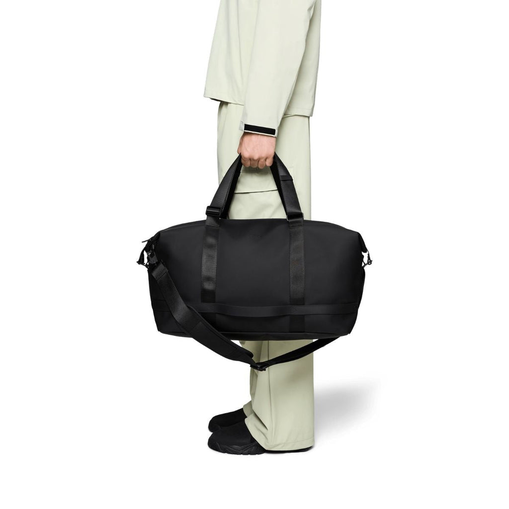Rains OTG Weekend Bag in Black