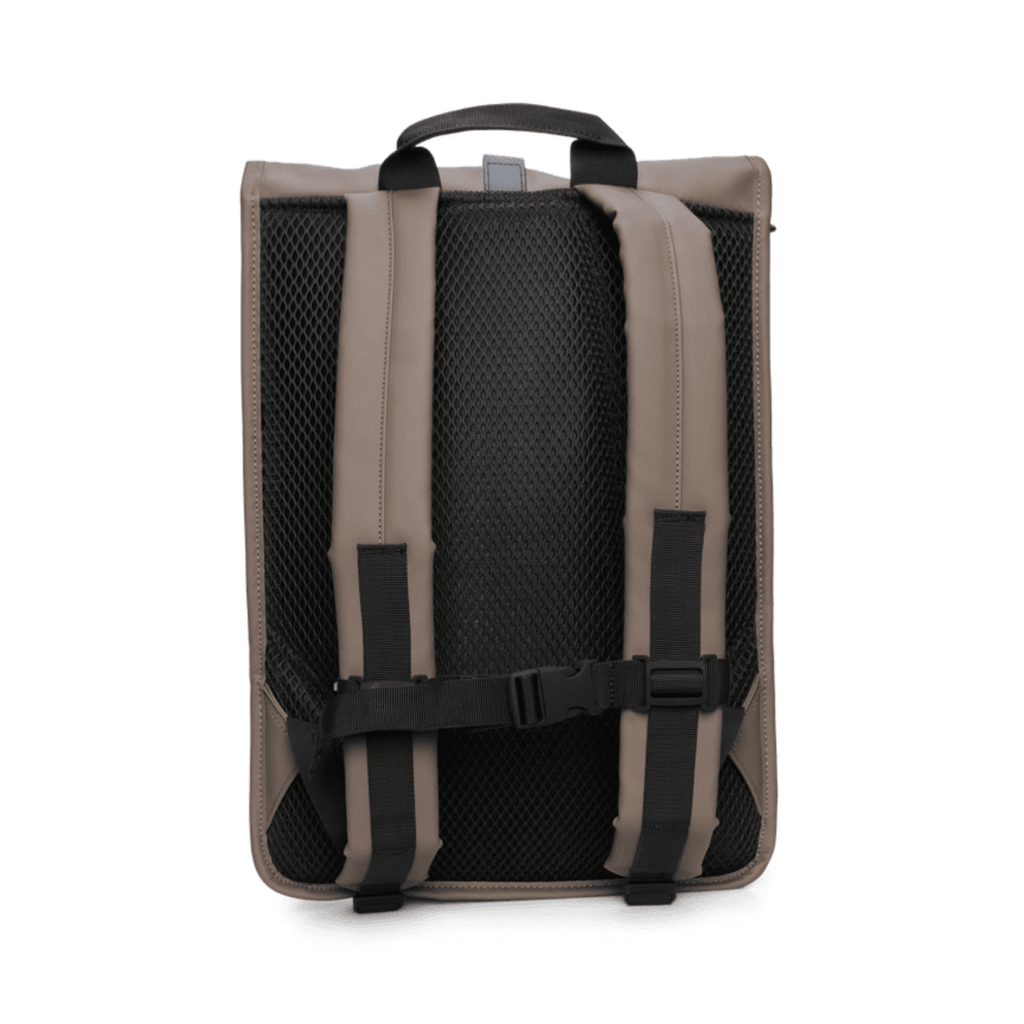 Rains Rolltop Rucksack in Cinder