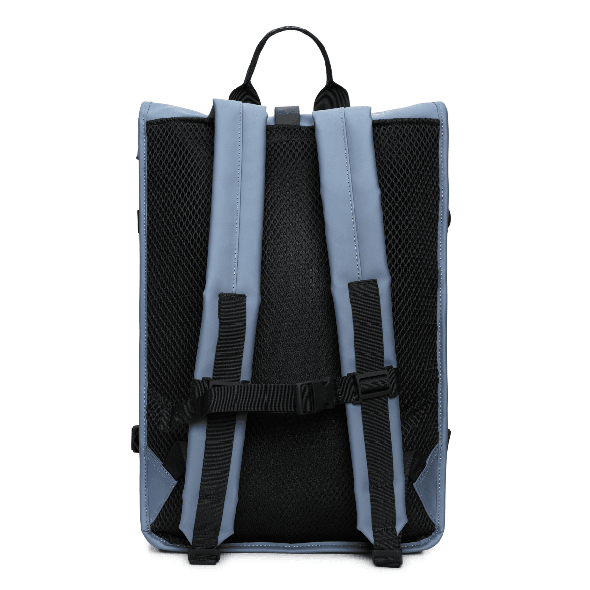 Rains Rolltop Rucksack Large in Blue Dusk