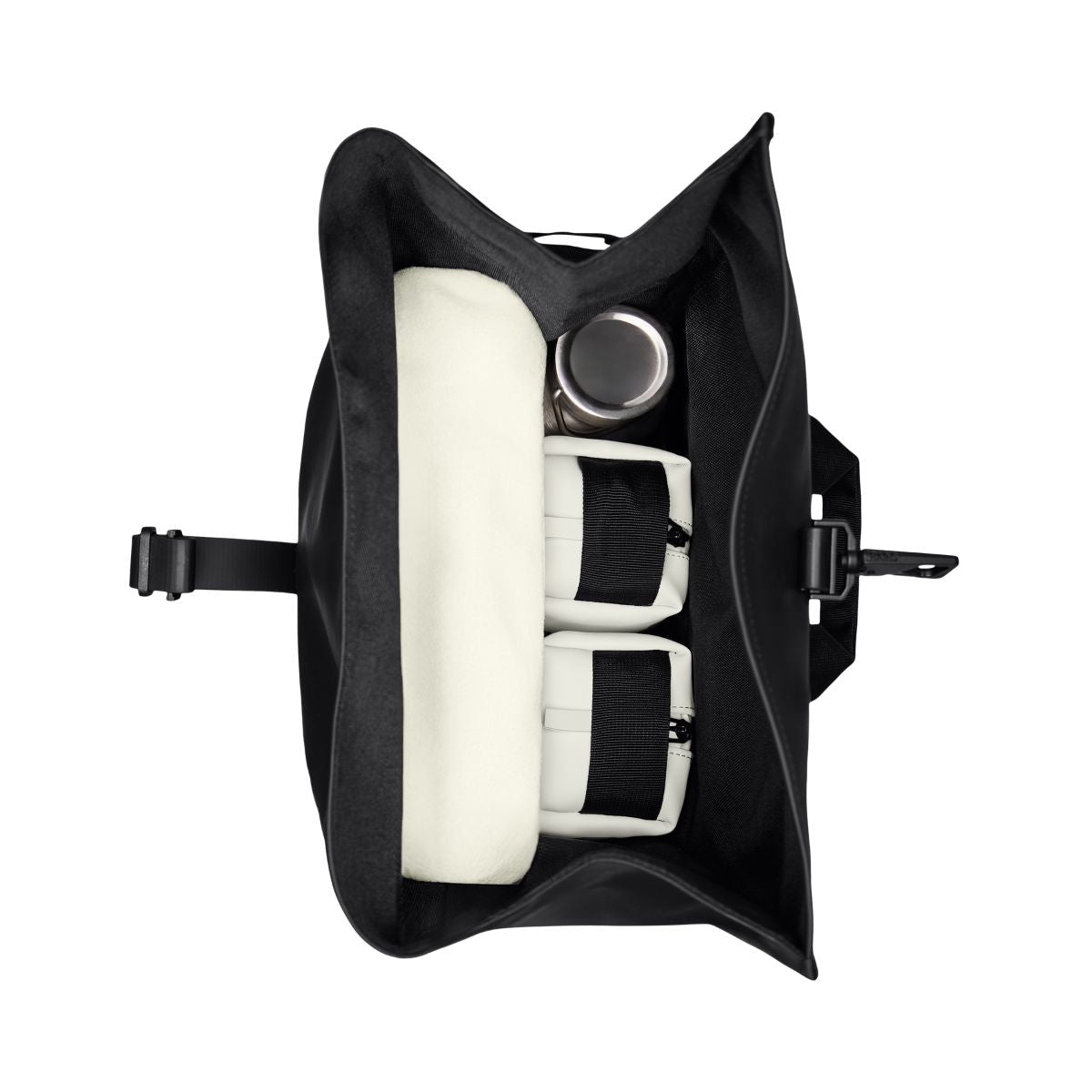Rains Rolltop Rucksack Large in Cinder