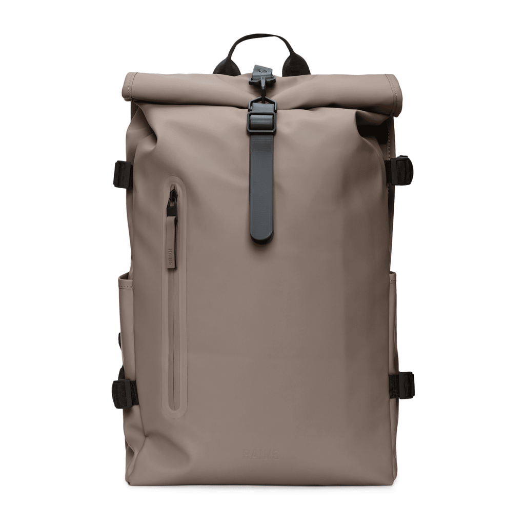 Rains Rolltop Rucksack Large in Cinder