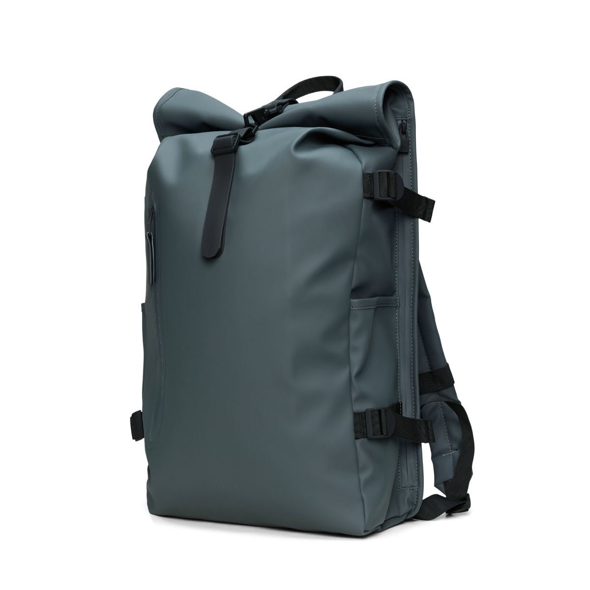 Rains Rolltop Rucksack Large in Dark Grey