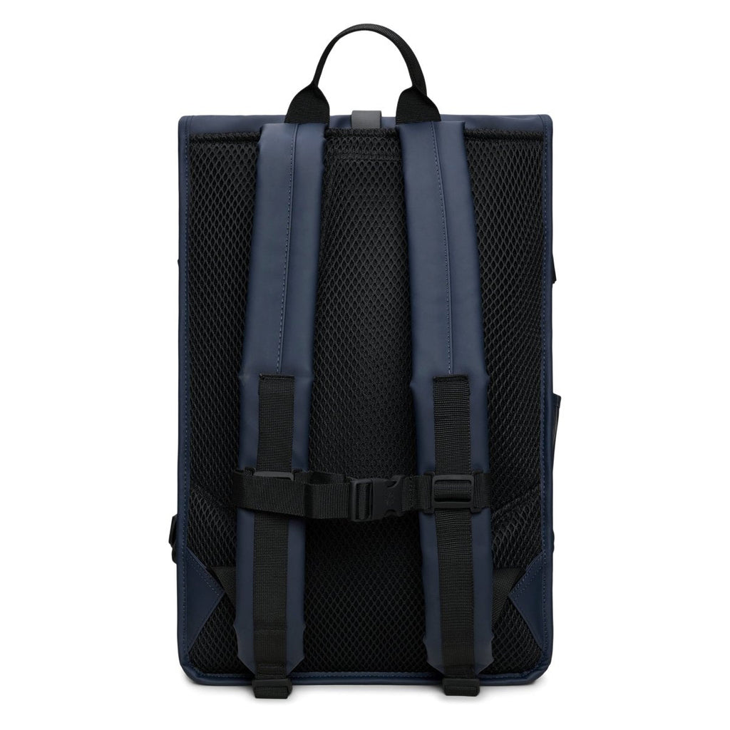 Rains Rolltop Rucksack Large in Navy (not sold online unlisted)
