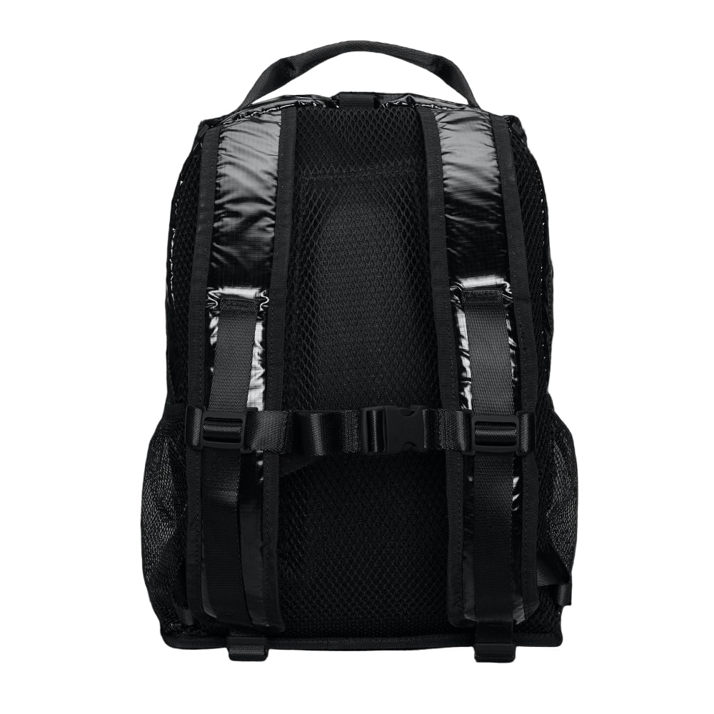 Rains Sibu Clip Front Backpack in Black