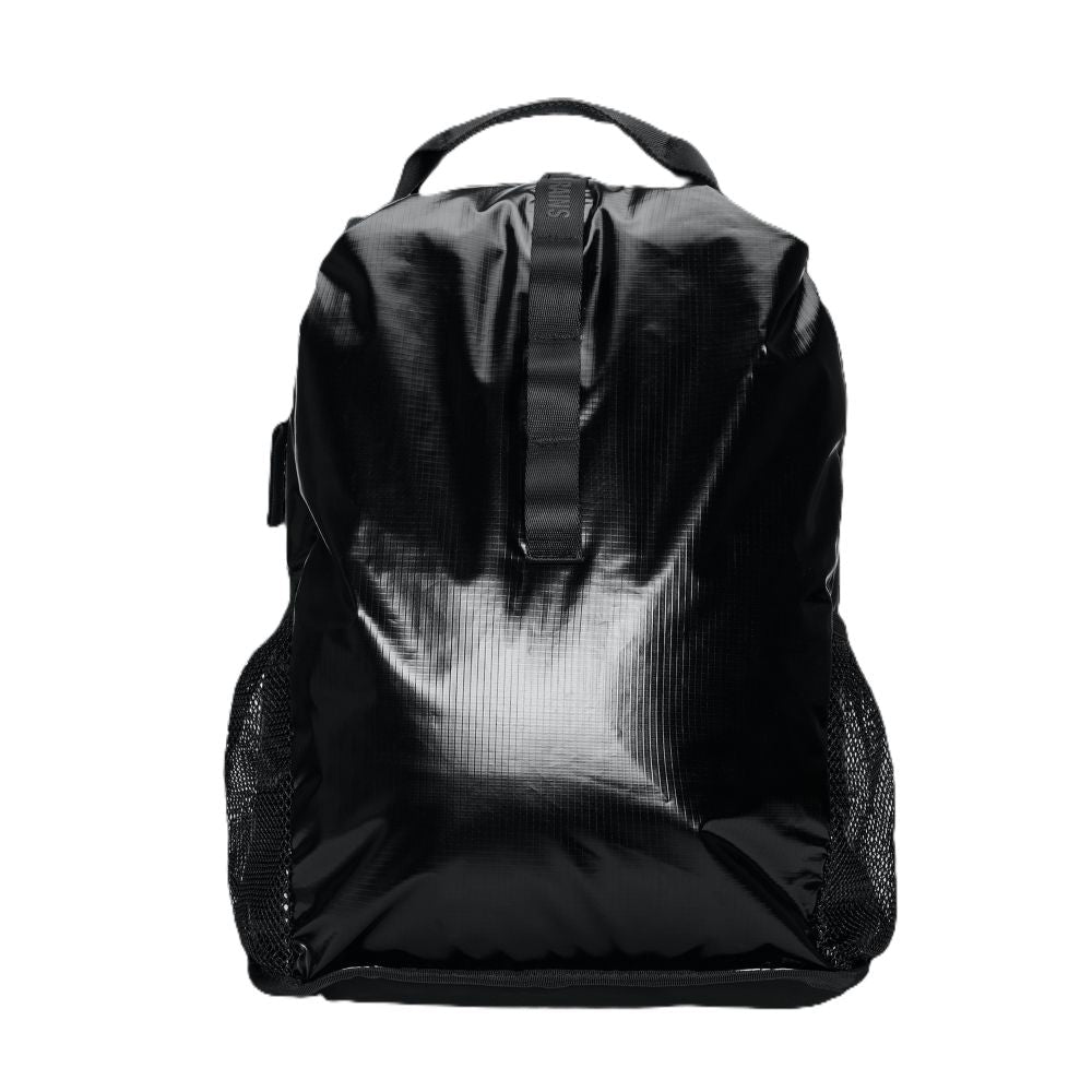 Rains Sibu Clip Front Backpack in Black