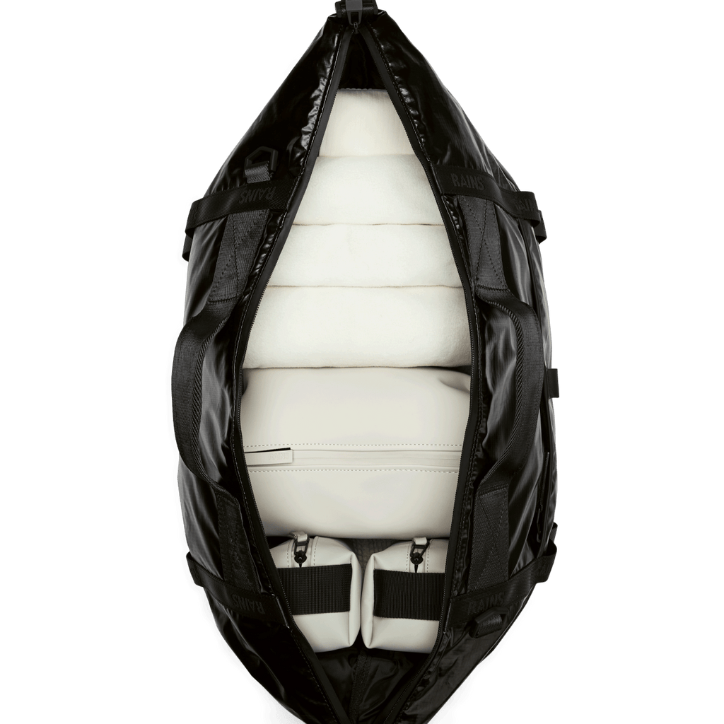 Rains Sibu Weekend Bag in Black (not sold online unlisted)