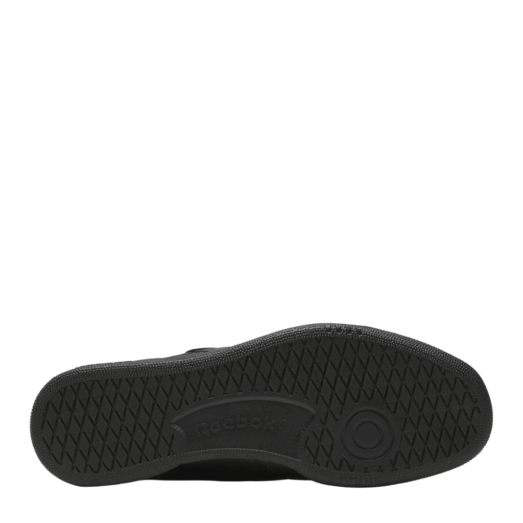 Reebok Men's Club C 85 in Black/Almost Black/Gold