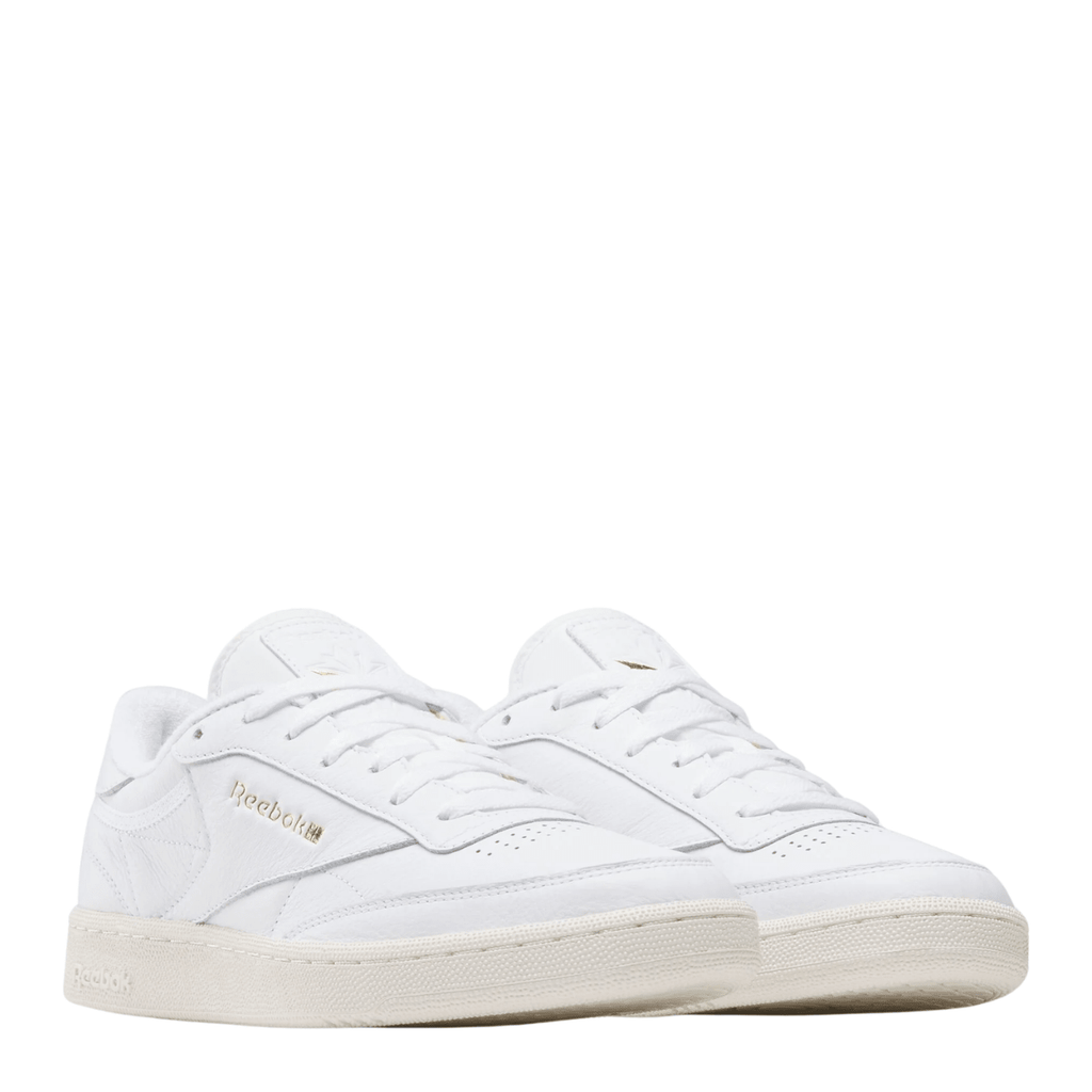 Reebok Men's Club C 85 in Ftwr White/Chalk/Gold