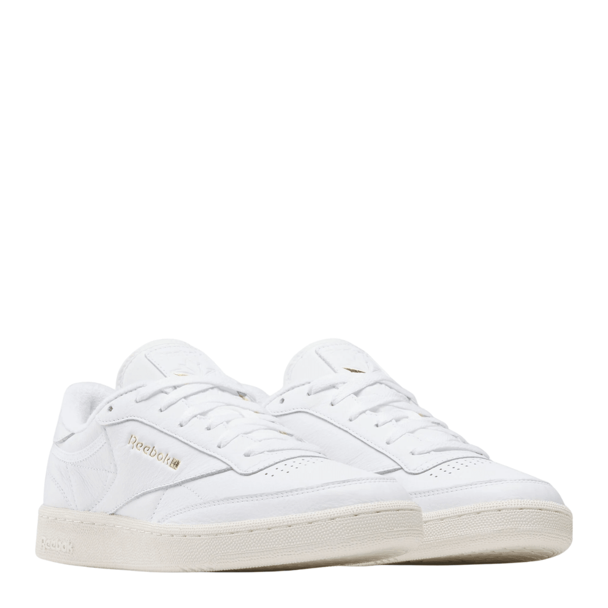Reebok Men's Club C 85 in Ftwr White/Chalk/Gold