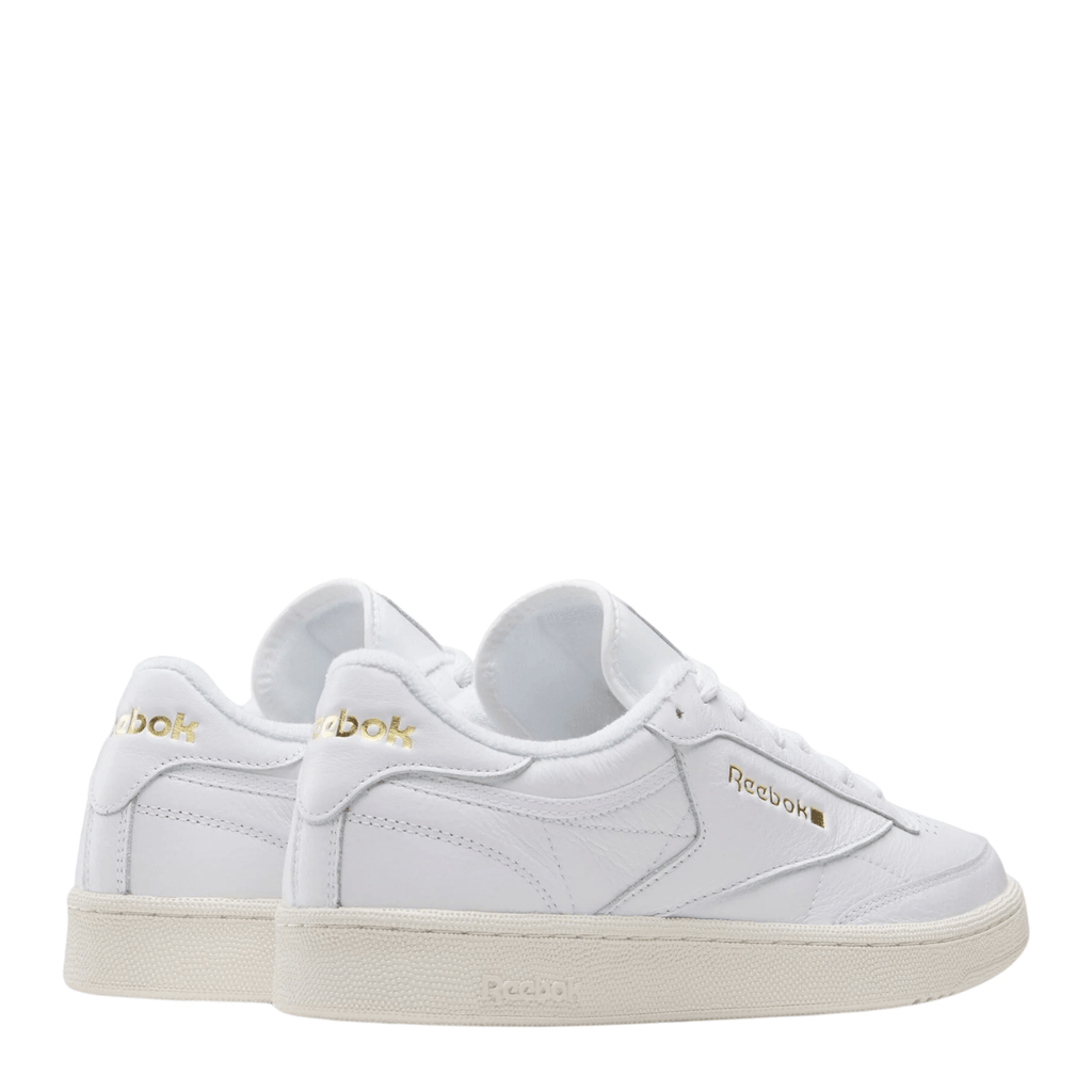 Reebok Men's Club C 85 in Ftwr White/Chalk/Gold