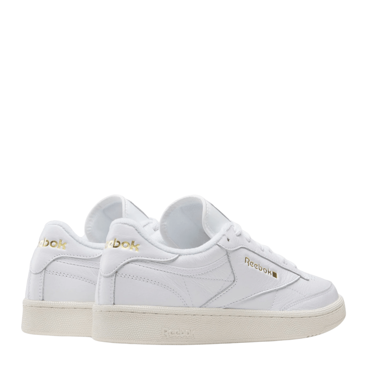 Reebok Men's Club C 85 in Ftwr White/Chalk/Gold