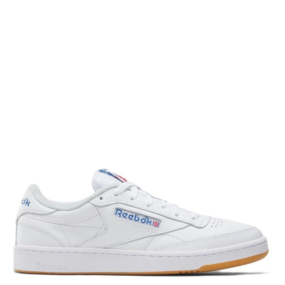 Reebok Men's Club C 85 in Ftwrwhite/Blue/Gum