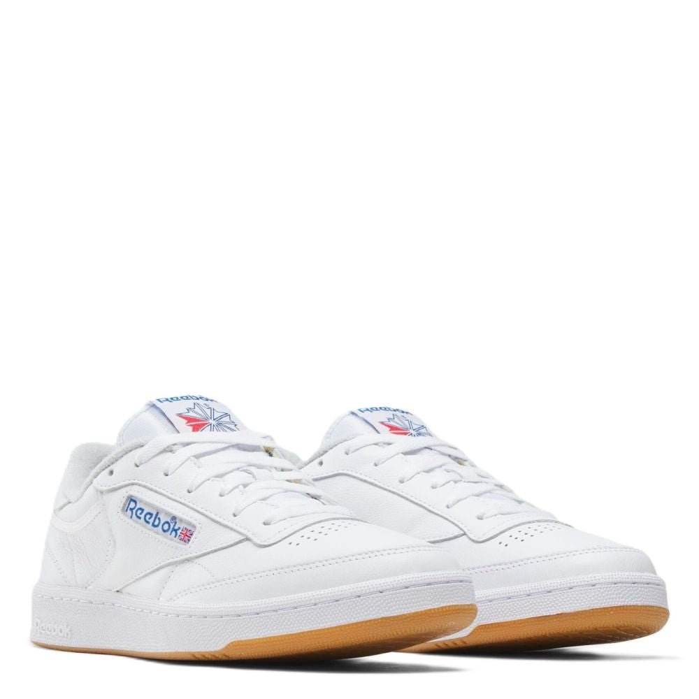 Reebok Men's Club C 85 in Ftwrwhite/Blue/Gum