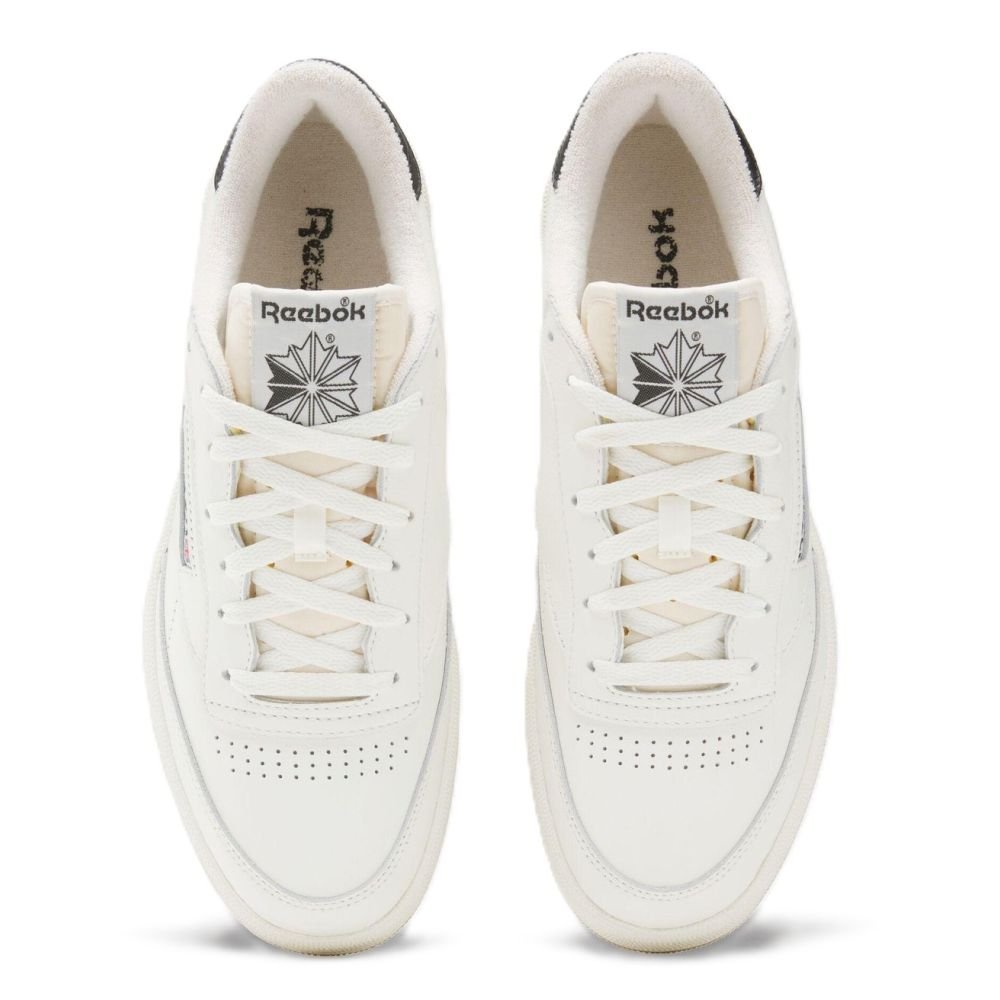 Reebok Men's Club C 85 Vintage in Chalk/Black/Gum