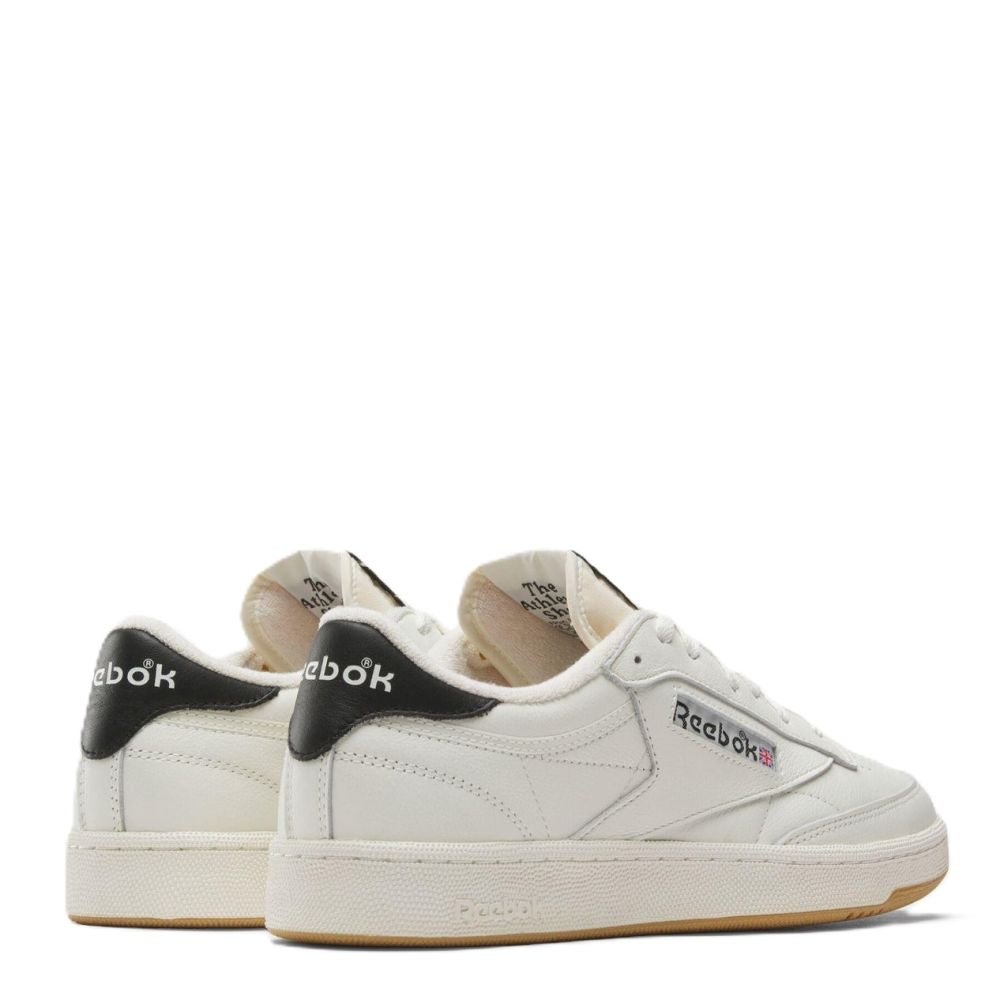 Reebok Men's Club C 85 Vintage in Chalk/Black/Gum