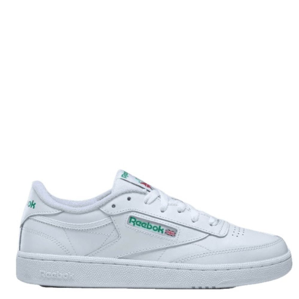 Reebok Women's Club C 85 in White/Glen Green
