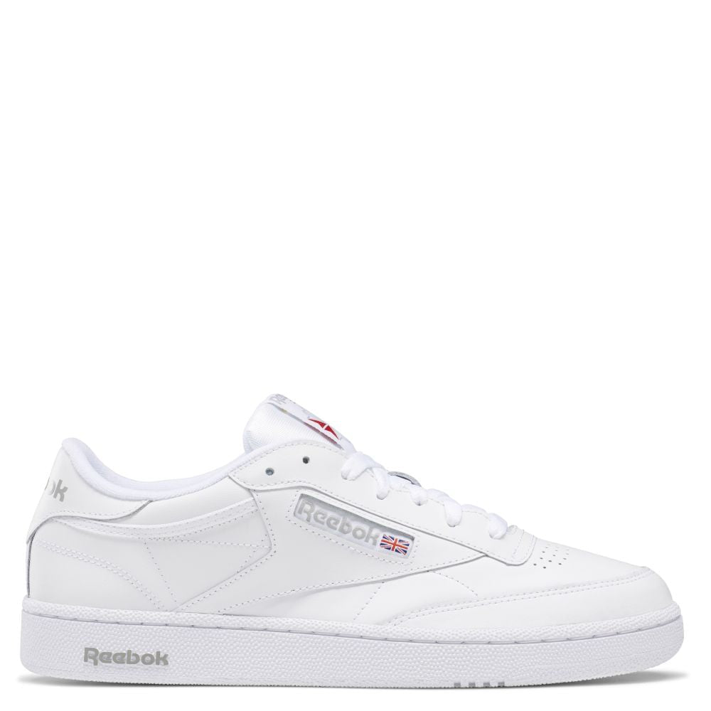 Reebok Women's Club C 85 in White/Sheer Grey