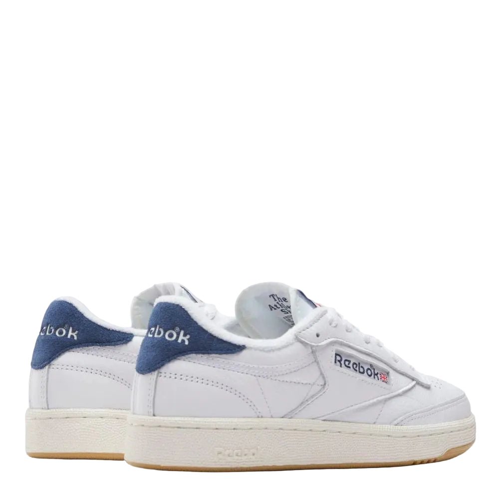 Reebok Women's Club C 85 Vintage in White/Batik Blue/Chalk