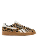 Reebok Women's Club C Grounds UK in Cheetah/Chalk