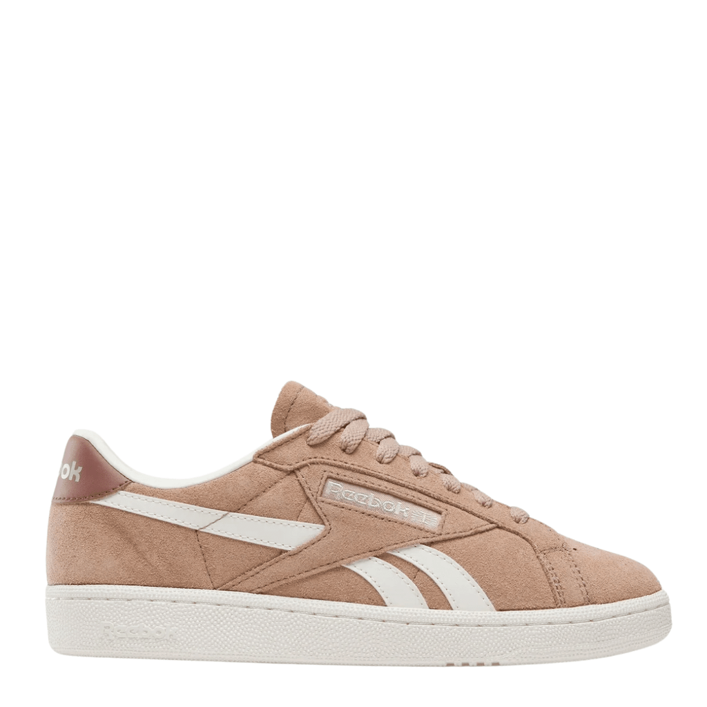 Reebok Women's Club C Grounds UK in Earth/Chalk/Scorched Earth