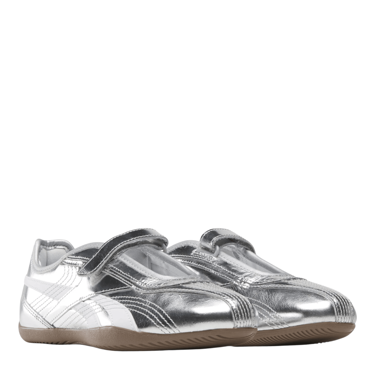 Reebok Women's Ultra Lo Mary Jane in Silver/White/Gum
