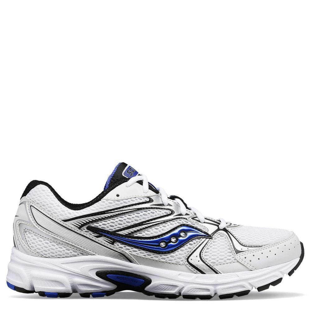 Saucony Ride Millennium in White/Royal