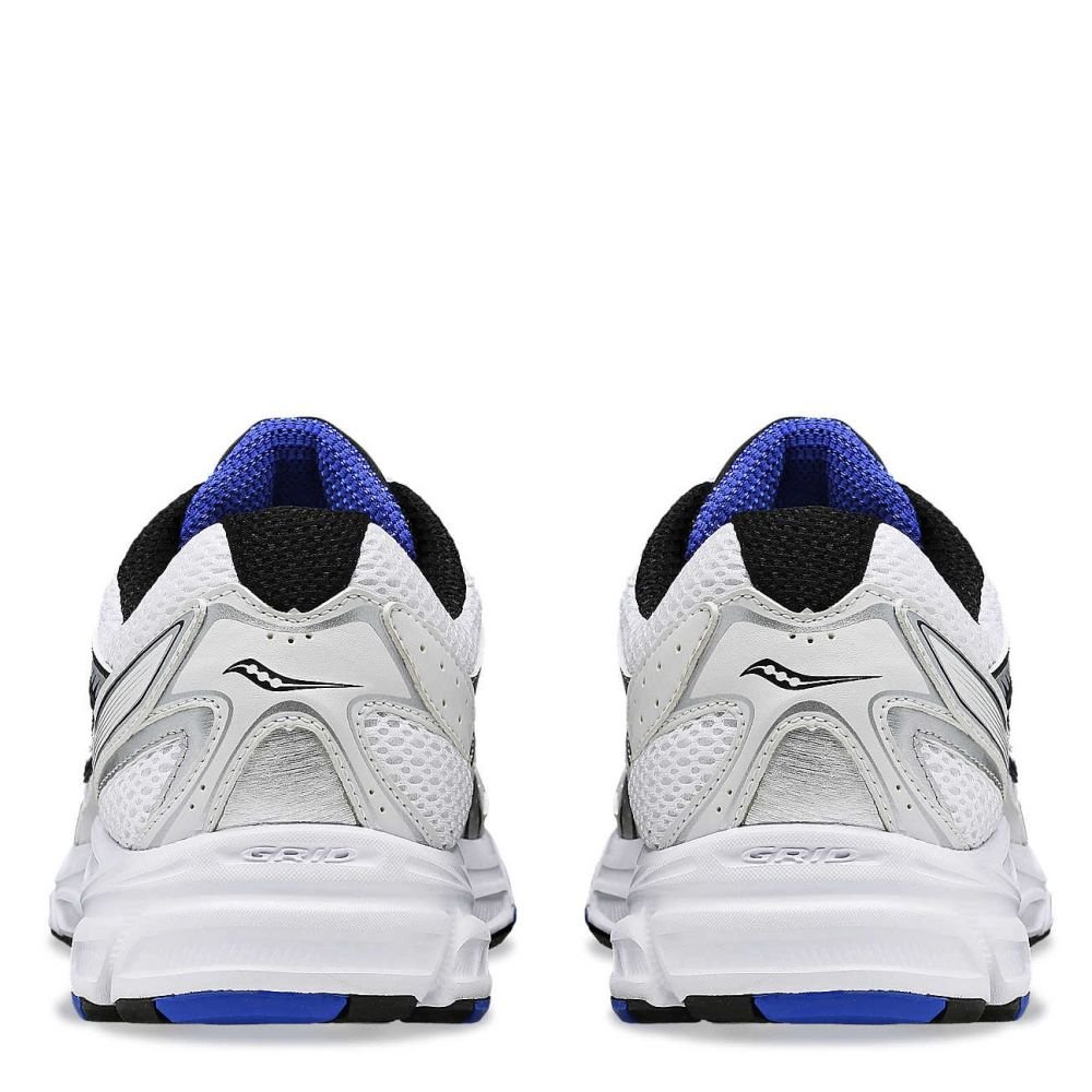 Saucony Ride Millennium in White/Royal