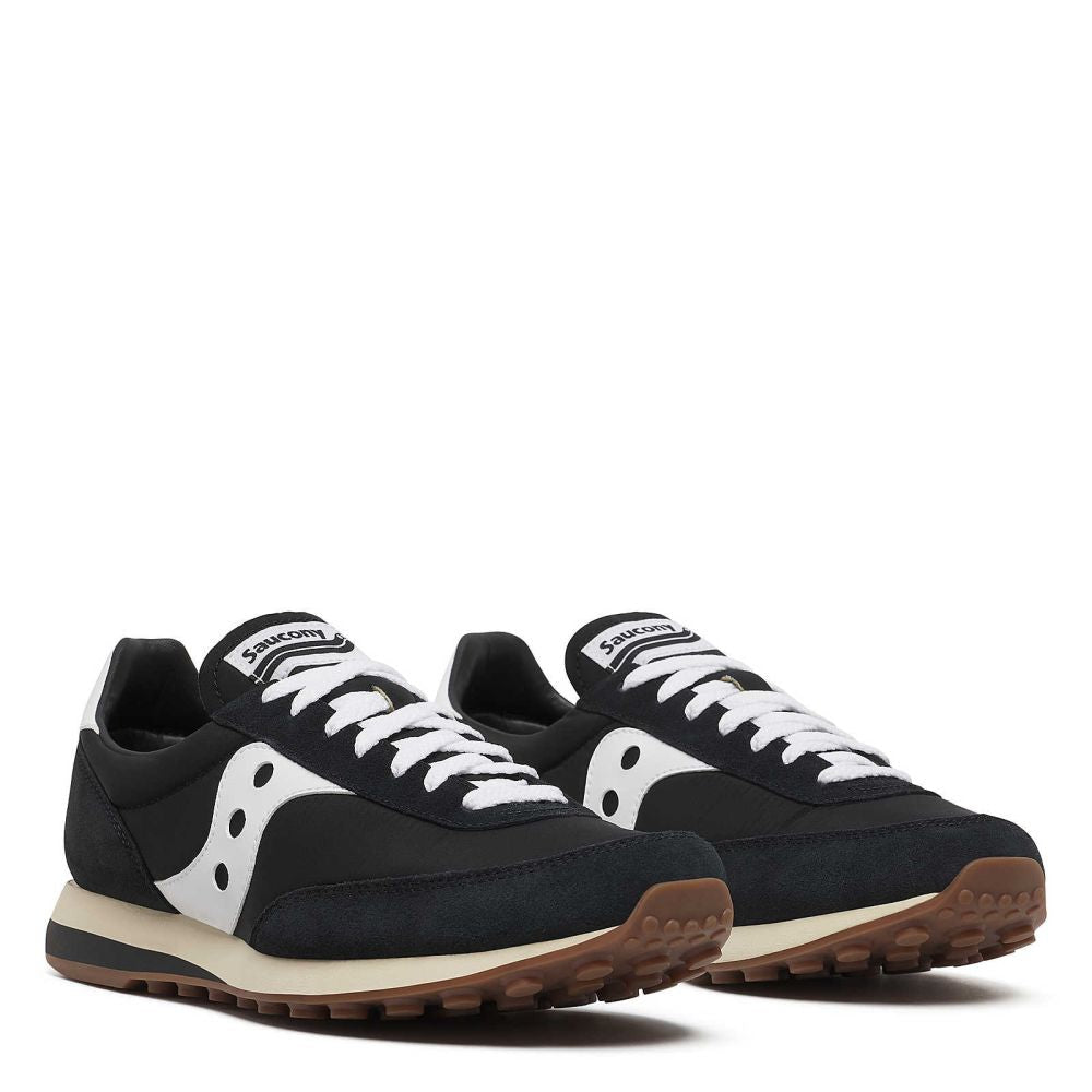 Saucony Trainer 80 in Black/White