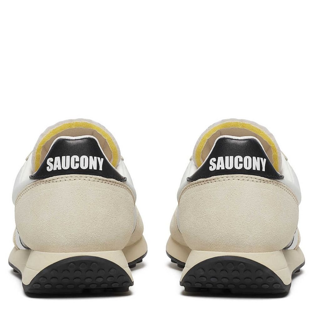 Saucony Trainer 80 in White/Black